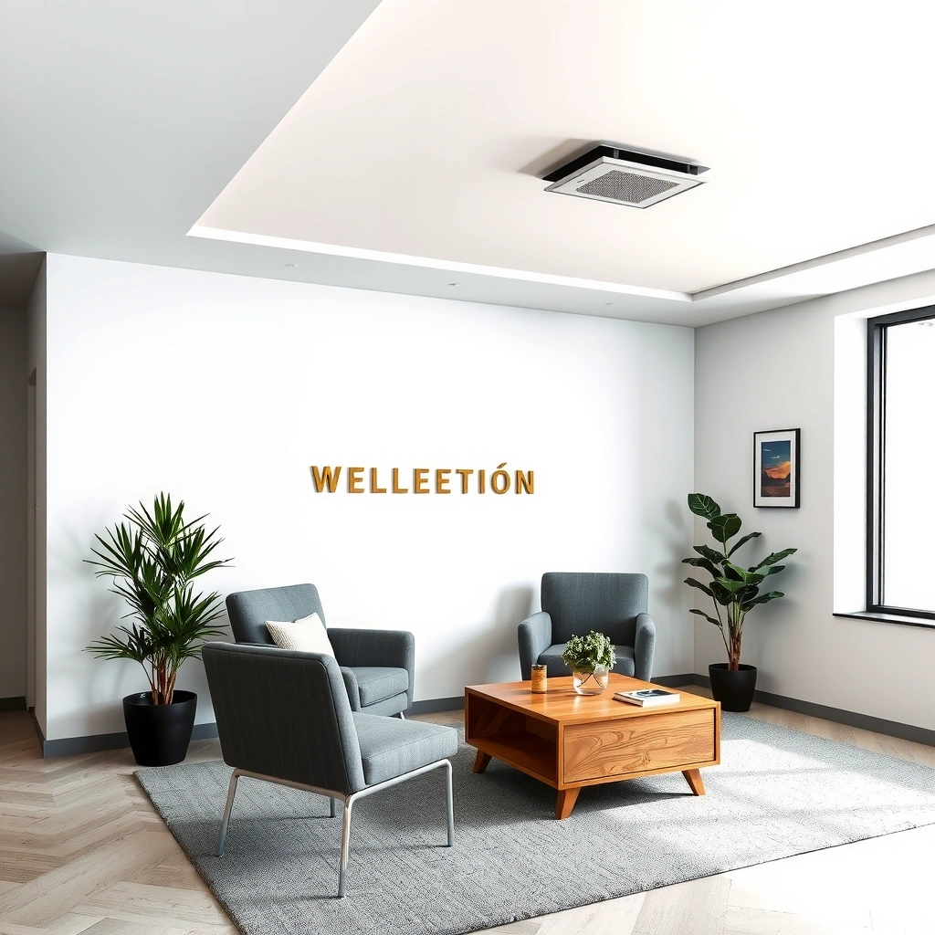 Office reception area